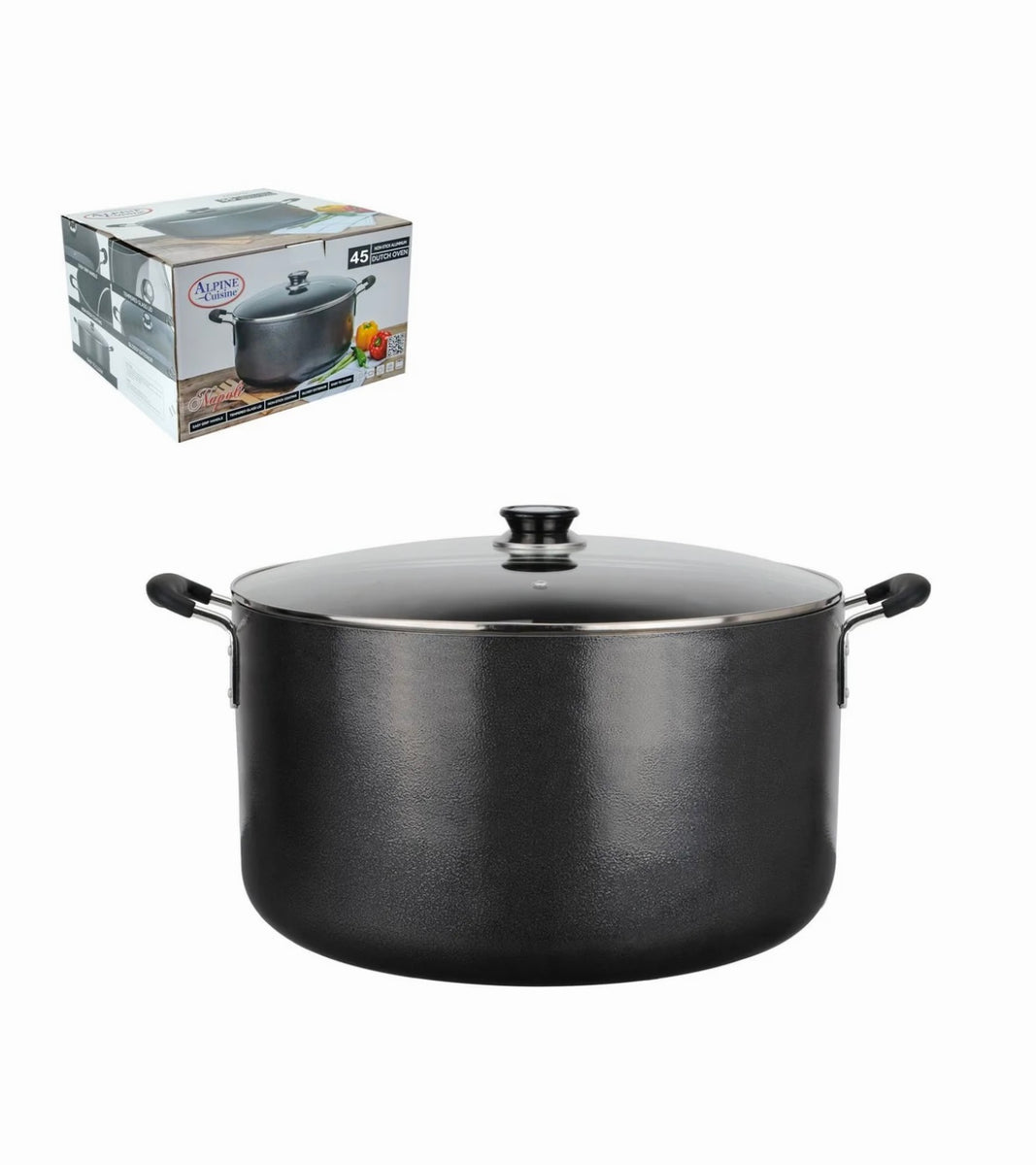 42QT Non-stick Aluminum Dutch Oven – Golden Kitchenware & Home Supplies