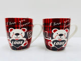 4pc cups and Spoons Valentines Gift