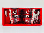 4pc cups and Spoons / Valentines Gift