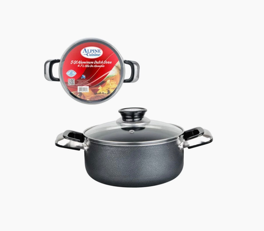 5Qt Aluminum Dutch Oven – Golden Kitchenware Home Supplies