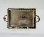 1Pc Serving Tray Silver S