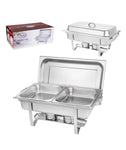 Chafing Dish S/S 9L Divided Pan