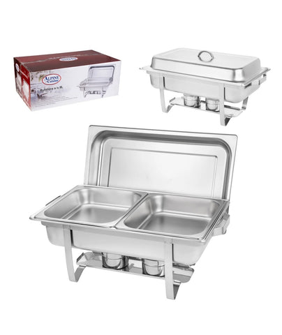 Chafing Dish S/S 9L Divided Pan